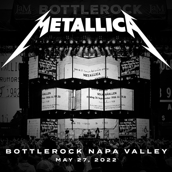 Live Metallica: Napa, CA - May 27, 2022