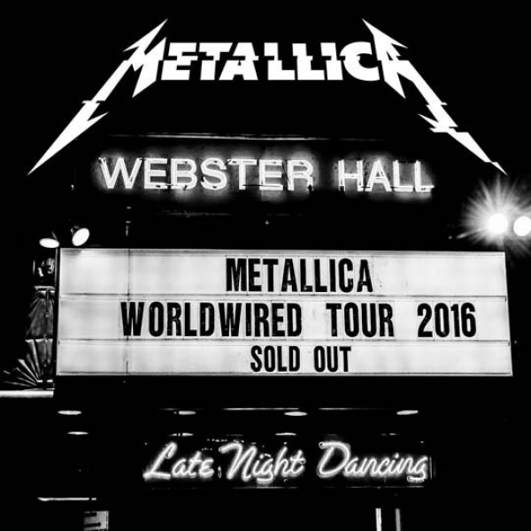 Live Metallica: Webster Hall in New York, NY