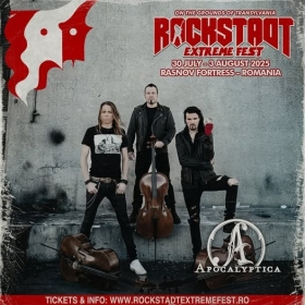 APOCALYPTICA plays Metallica full set at ROCKSTADT EXTREME FEST APOCALYPTICA plays Metallica full set at ROCKSTADT EXTREME FEST