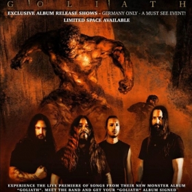 KATAKLYSM announces two exclusive 'Goliath' album release shows